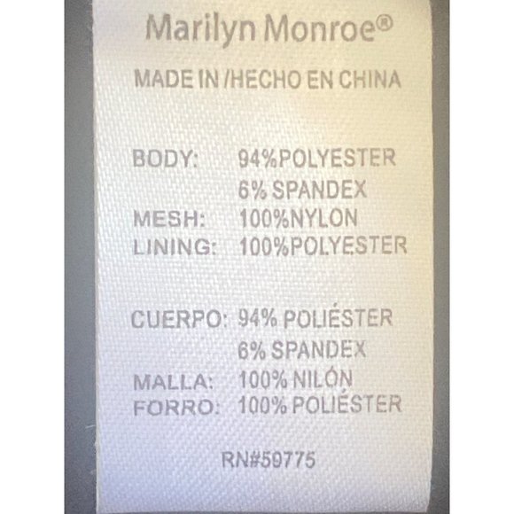 Marilyn Monroe Black Spaghetti Straps Caped Zipper Back Dress Size XL - Picture 6 of 8